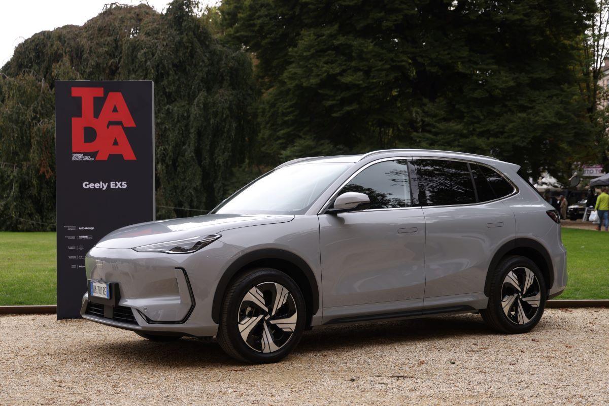 Geely EX5 стал обладателем престижной премии за лучший дизайн на автосалоне в Турине